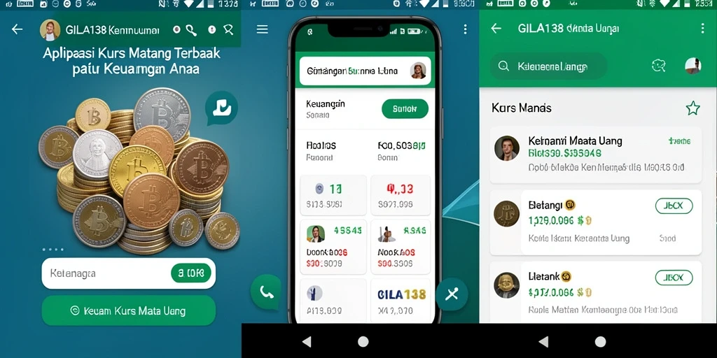 Tampilan antarmuka GILA138 untuk Kurs Mata Uang yang user-friendly.