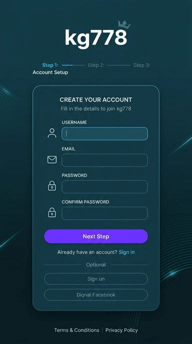 Panduan Registrasi Akun kg778 Untuk Pengguna Android